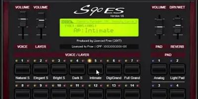 Yamaha S90 ES — Librería para Kontakt (14 Voces + 4 Pads)