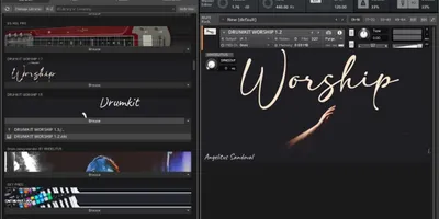 Drumkit Worship 1.5 para Kontakt — Batería Acústica por Angelitus Sandoval (Gratis)