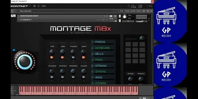 Yamaha Montage M8x — Librería para Kontakt