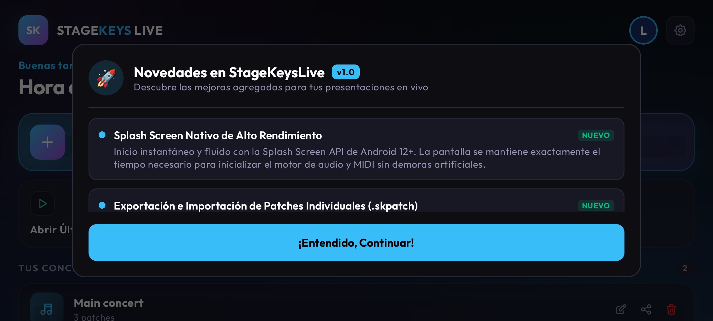 Configurador de Parches y SoundFonts